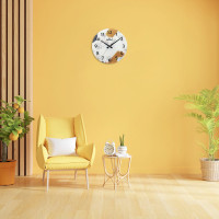 Nástenné hodiny MPM Fiores 4377, 30cm